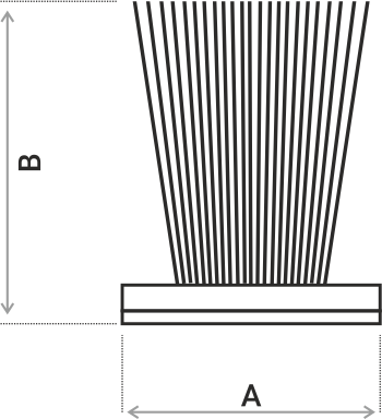 Pile Weather Strip Diagram